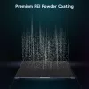 Build plate Creality K2 Plus PEI Frosted 400×400 mm — pakaitinė spausdinimo lovelė