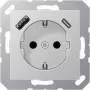 JUNG A1520-15CAAL - F tipas - 5 - 35 °C - Plastikas - IP20 - 16 A - 50/60 Hz