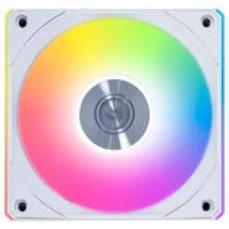 Korpuso ventiliatorius Lian Li UNI FAN CL Wireless Reverse 120mm baltas
