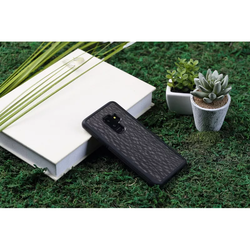 man and wood išmaniojo telefono dėklas Galaxy S9 Plus – anglies juodumo