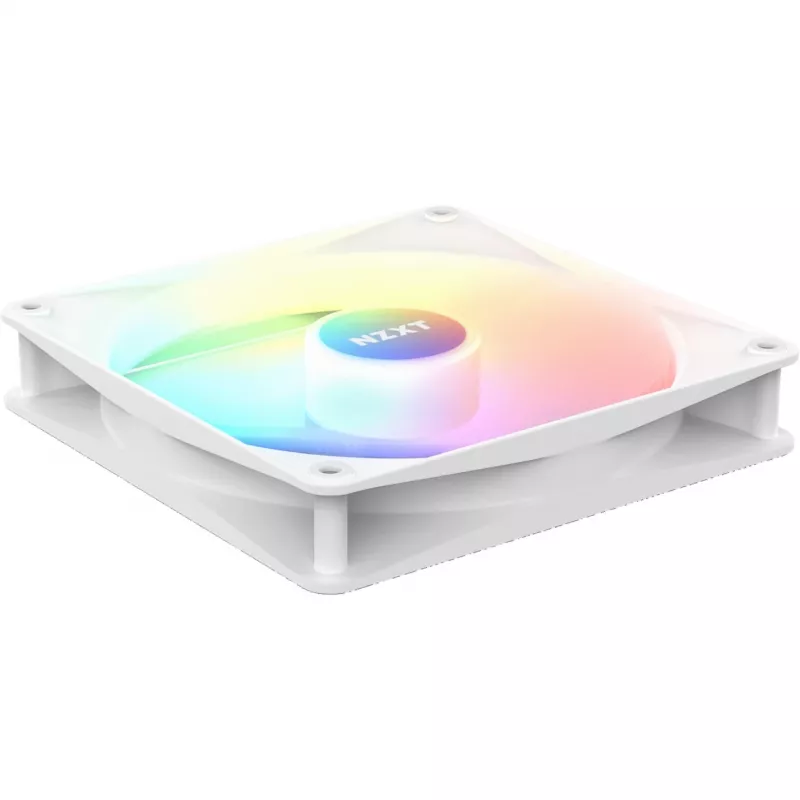 NZXT F120 RGB Core 120 mm ARGB korpuso ventiliatorius - baltas