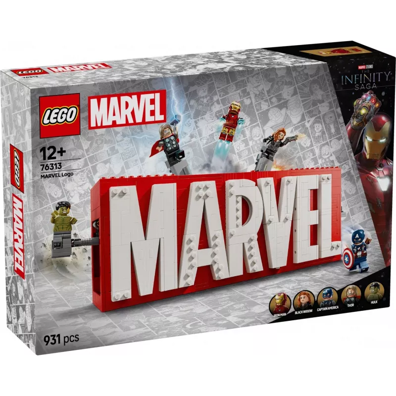 LEGO MARVEL 76313 MARVEL Logotipas