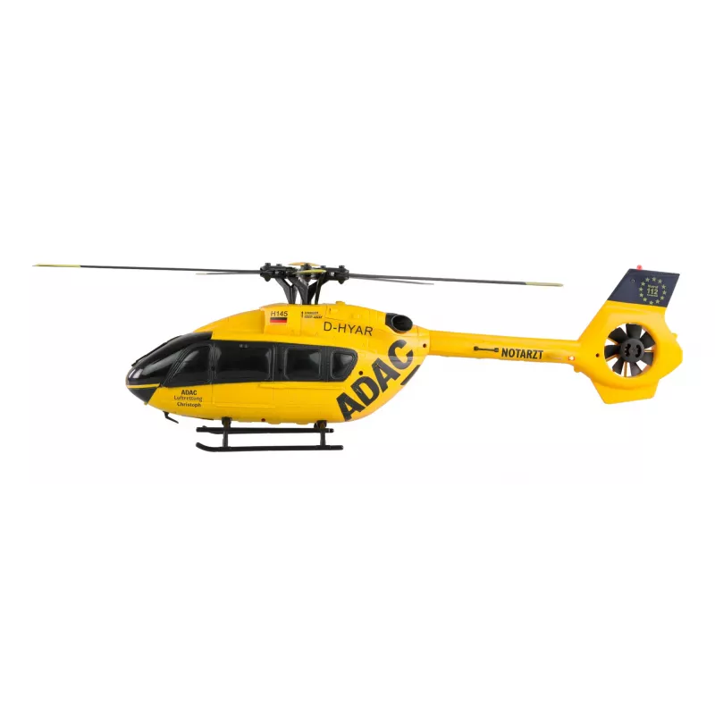 Amewi sraigtasparnis ADAC H145 bešepetėlinis 6 kanalų 6G RTF, paruoštas skraidyti 6 kanalų modelis