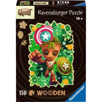 Dėlionė Ravensburger Groot — Medžio stiliaus 150 dalių, modelis 12001459