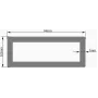 EUROLITE empty-Tube 14x5,5mm skaidrus LED juostos vamzdelis 2m (51202702)