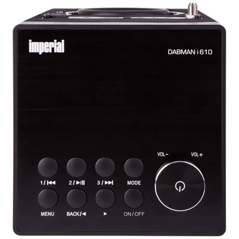 DAB radijas Imperial DABMAN i610 Juoda