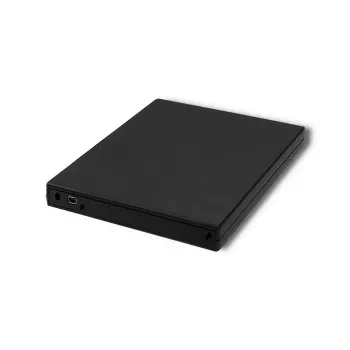 Išorinis optinių diskų įrenginio korpusas CD/DVD SATA USB2.0 9,5 mm