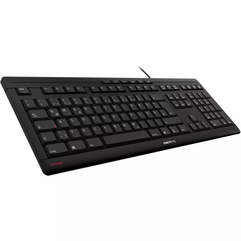 Klaviatūra CHERRY STREAM JK-8500DE-2 Office USB QWERTZ German juoda