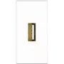Kindermann Konnect flex 45 click - Modulinis Faceplate-Snap-In - USB 2.0 Type A - Balta, RAL 9010