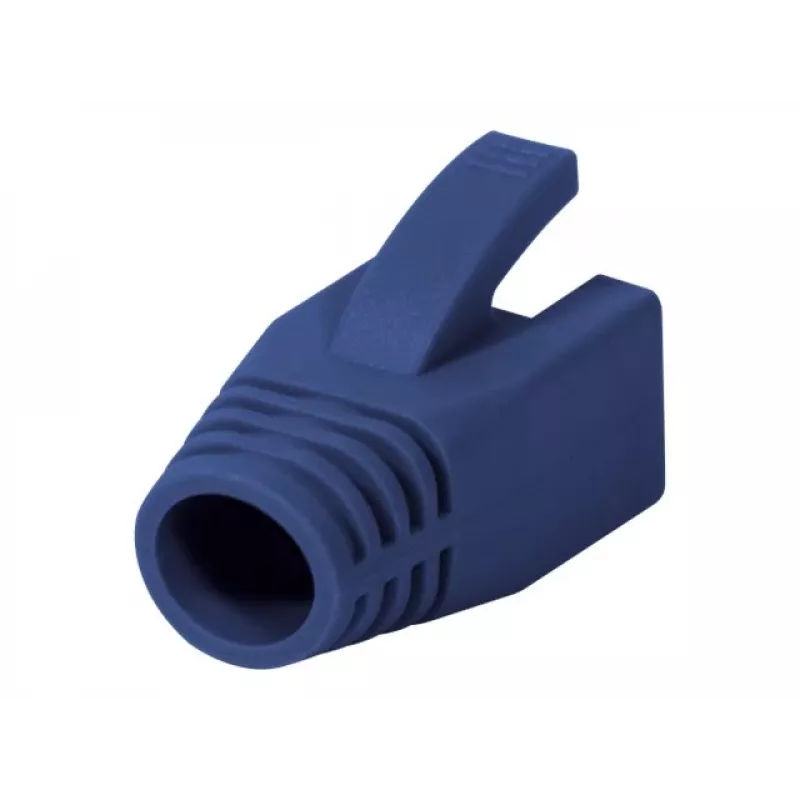Logilink | RJ45 kištuko reljefinis gaubtelis, 8,0 mm (50 vnt.) | MP0035B | Mėlyna