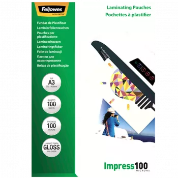 Laminavimo plėvelė BLIZGI/A3 100 100VNT 5351205 Fellowes