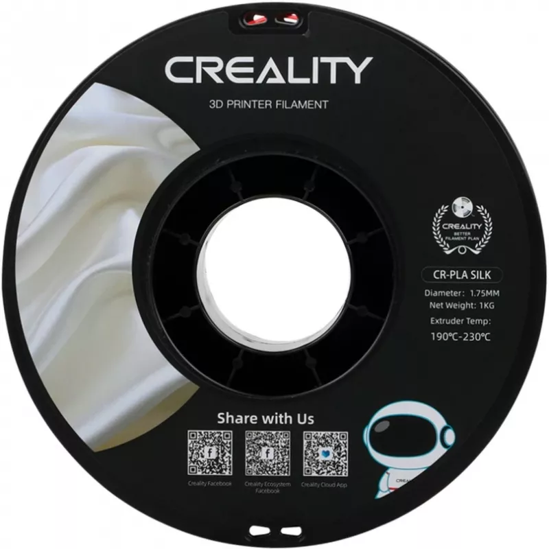 3D spausdinimo medžiaga polipieno rūgštis (PLA) Creality 3D 3301120009 Raudona 1 kg