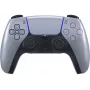 Belaidis žaidimų pultas Sony DualSense, skirtas PlayStation 5 — įmontuota ličio jonų baterija, giroskopas, haptinė vibracija, garsiakalbis, 3,5 mm lizdas, sidabrinis