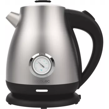 Cecotec Thermosense 620 Retro Steel elektrinis virdulys 1,7 l 2200 W nerūdijantis plienas