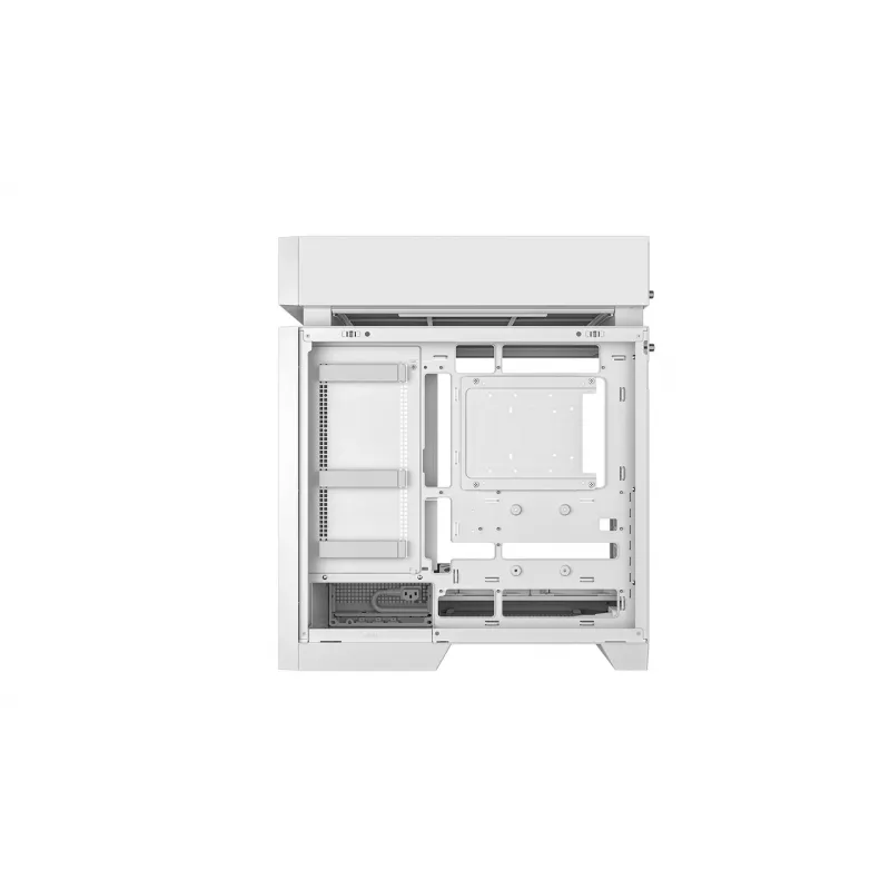 PC korpusas DeepCool CL660 WH White — ATX/Micro-ATX/Mini-ITX, grūdintas stiklas, palaiko ATX/PS2/SFX/SFX‑L PSU