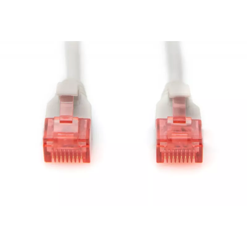 Tinklo kabelis ASSMANN Electronic DK-1617-010S RJ-45 Cat6 1m Pilkas