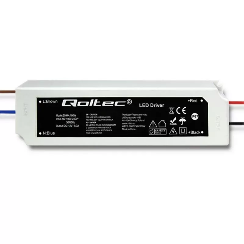 LED tvarkyklė Qoltec 50944
