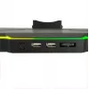 Nešiojamojo kompiuterio aušinimo padėklas ESPERANZA EGC110 iki 17 colių (43,2 cm), 1 ventiliatorius 18 cm, 800 aps./min, 63 CFM, USB 2.0, juodas