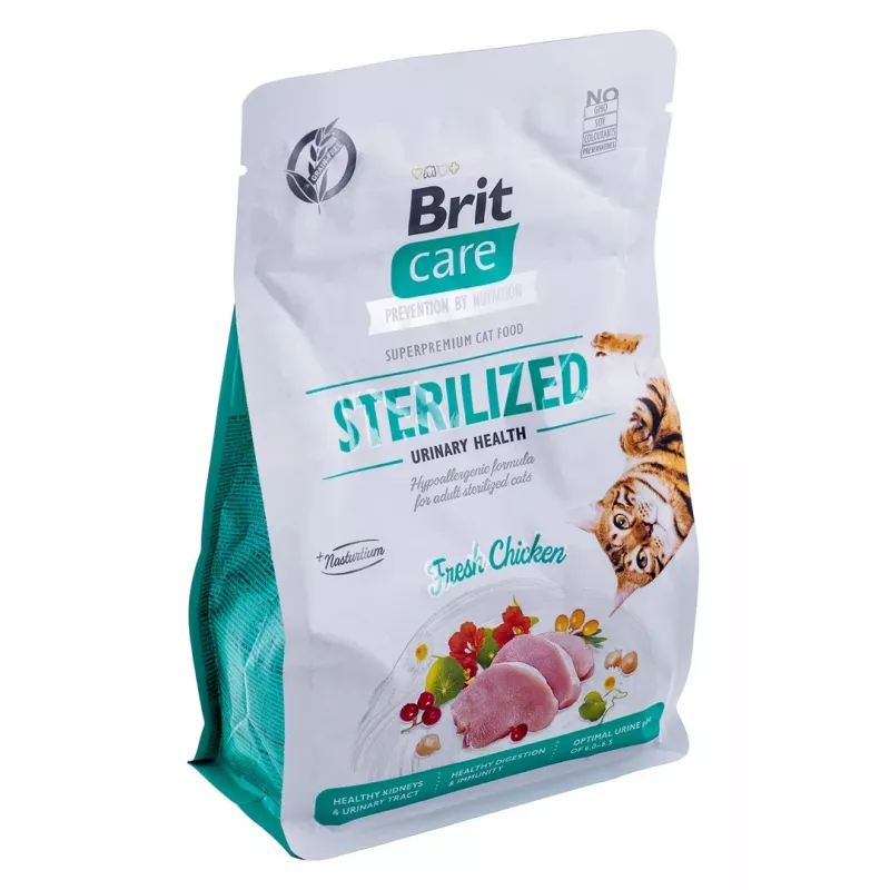 BRIT Care Grain-Free Sterilized Urinary - sausas kačių ėdalas - 400 g
