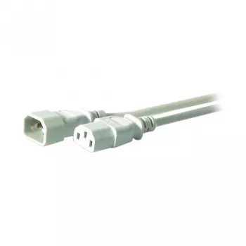 EFB-Elektronik IEC maitinimo ilginamasis laidas C14 180° - C13 180°, Pilka, 3,0 m, 3 x 1,00 mm² Gamintojas: EFB Elektronik (EK507.3)