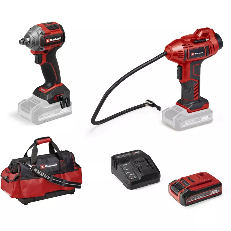 Einhell 4326650 belaidis grąžtas, juodas