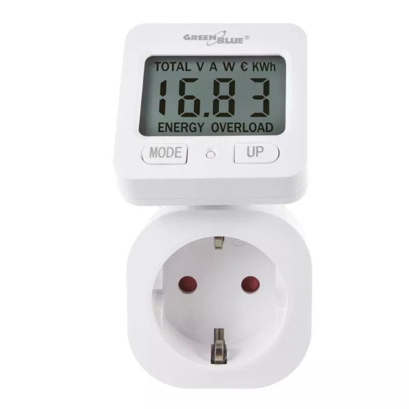 Vatmetras energijos matuoklis GB615E GreenBlue