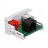 DeLOCK Easy 45 modulis 2 x RCA lizdas į RJ45 lizdą 22,5 x 45 mm