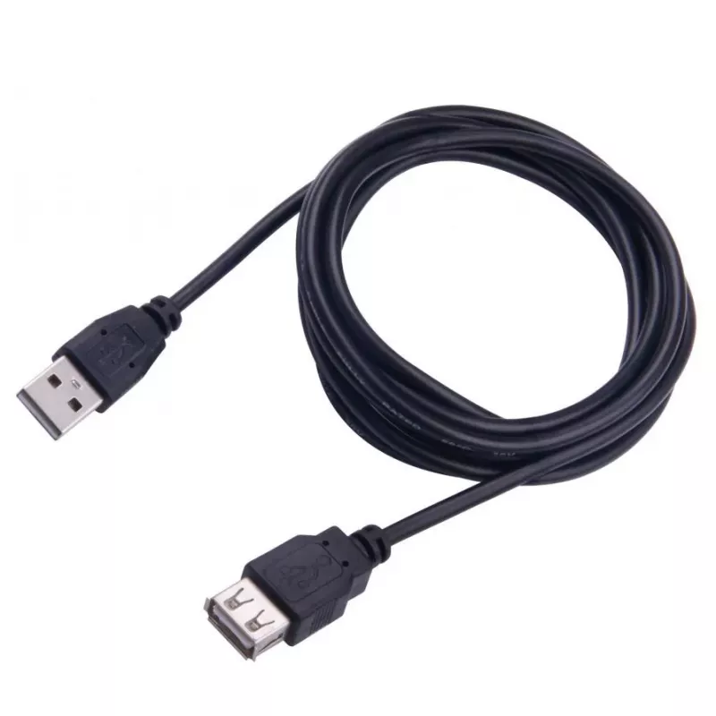 USB A kištukas - USB A lizdas ilginamasis laidas 5 m SBOX USB-1025