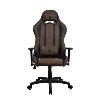 Žaidimų kėdė Arozzi Torretta SuperSoft — ergonomiška ruda, palaikanti konstrukcija