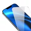 Grūdinto stiklo ekrano apsauga Baseus Crystal 0,3 mm, skirta iPhone 14 Plus / 13 Pro Max (2 vnt.)