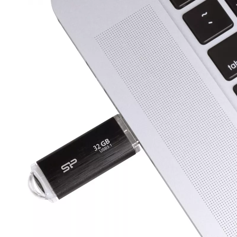 Silicon Power Blaze B02 USB atmintukas 32 GB USB Type-A 3.2 Gen 1 (3.1 Gen 1) Juoda