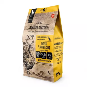 Wiejska Zagroda kalakutų pašaras su ėriena 2 kg