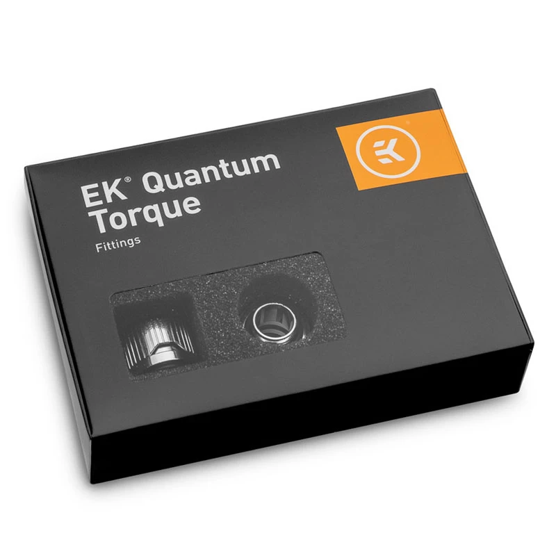 EK Water Blocks EK-Quantum Torque 6-Pack HDC 12 sukimo veržliarakčio galinė jungtis Sidabrinė 1/4 6 vnt.