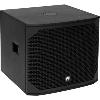 Subwoofer Omnitronic AZX-118 450W maitinamas PA žemų dažnių garsiakalbis, 18 colių garsiakalbio galvutė
