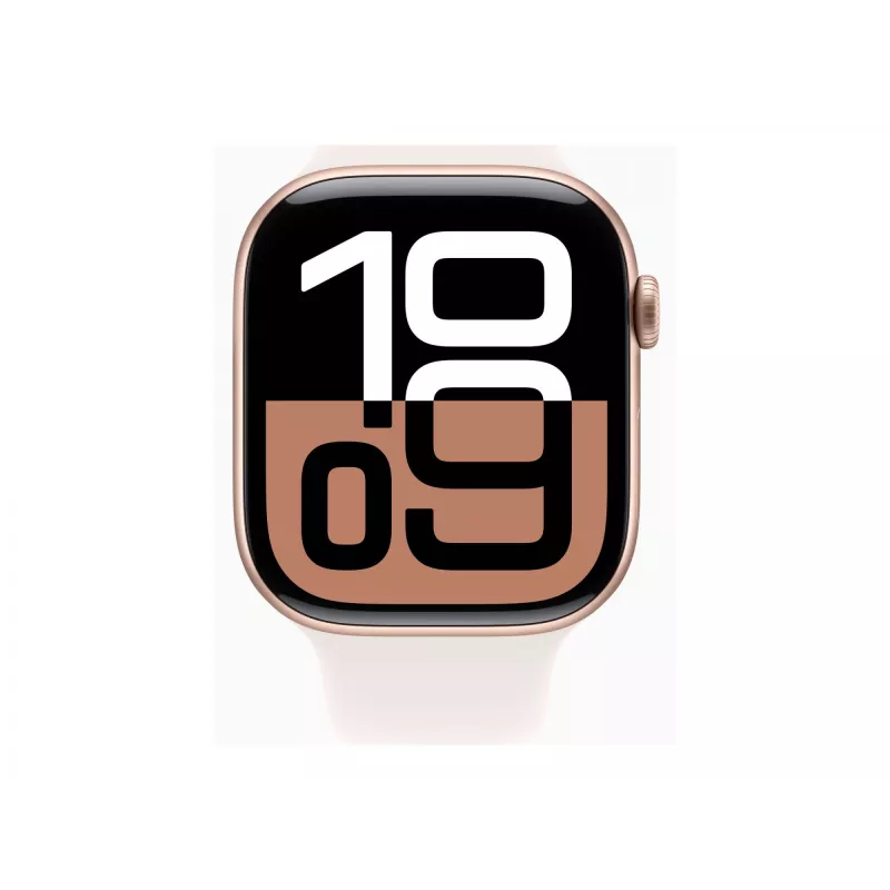 Apple Watch S10 Aluminium Cellular 46mm Rosegold (Sport apyrankė šviesiai rožinė) M/L