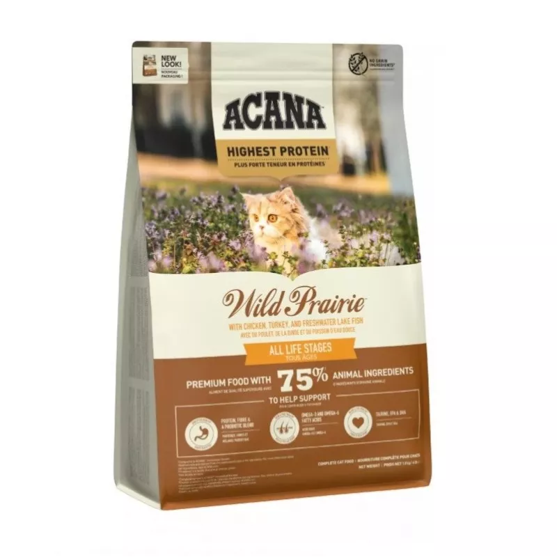 ACANA Wild Prairie Cat - sausas kačių maistas - 1,8 kg
