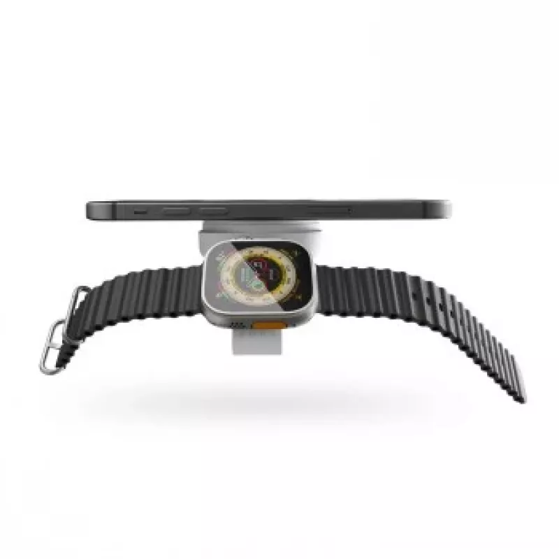 ZENS 2-IN-1 MAGSAFE + WATCH KELIONINIS ĮKROVIKLIS, BALTAS