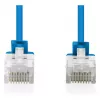 Jungiamasis kabelis DIGITUS CAT 6 U-UTP plonas 0,5 m, juodas