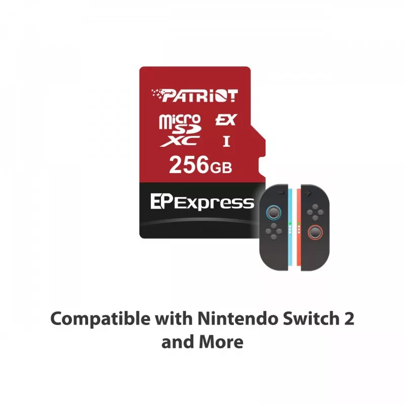 „Flash Memory Patriot 256GB UHS-I U3 Class 10 PEF256GEPEXMCX“