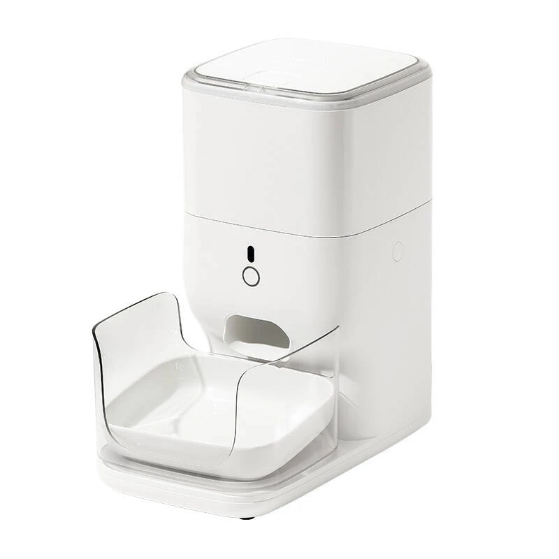 Automatinis šėrykla ir girdykla Catlink Fresh 2 Luxury — ABS korpusas, 4 L sausos ėdalo talpa, kintamosios srovės / baterijų maitinimas, universali šunims ir katėms, balta