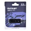 USB atmintukas PATRIOT Xporter 32 GB USB Type-A 3.2 Gen 1, skaitymo greitis 80 MB/s, slankioji konstrukcija, juodas