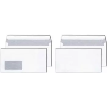 Vokas MAILmedia 125 x 235 mm baltas su langeliu