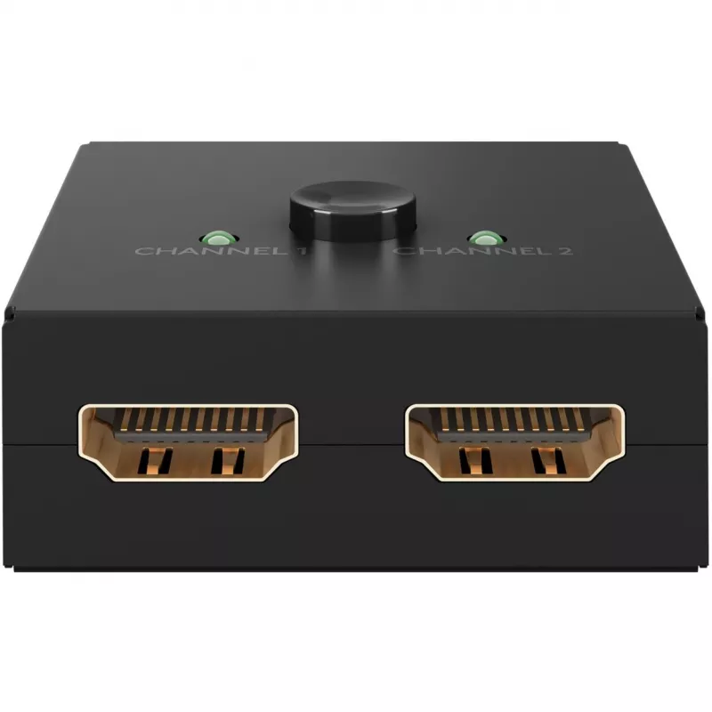 HDMI komutatorius Goobay 58485, 1 įvestis, 1 išvestis, 52 mm x 49,5 mm x 22,5 mm