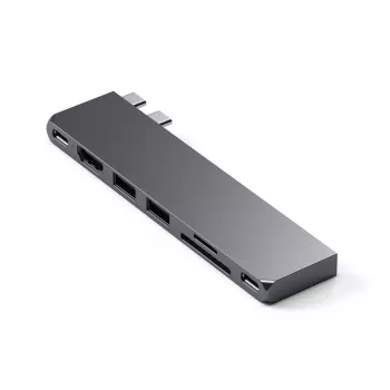 Satechi Type-C Pro Hub plonas - Space Gray
