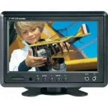 LCD monitorius Renkforce T-701B 7 colių (17,8 cm) kompaktiškas ekranas, skirtas TVS ir įterptinėms sistemoms