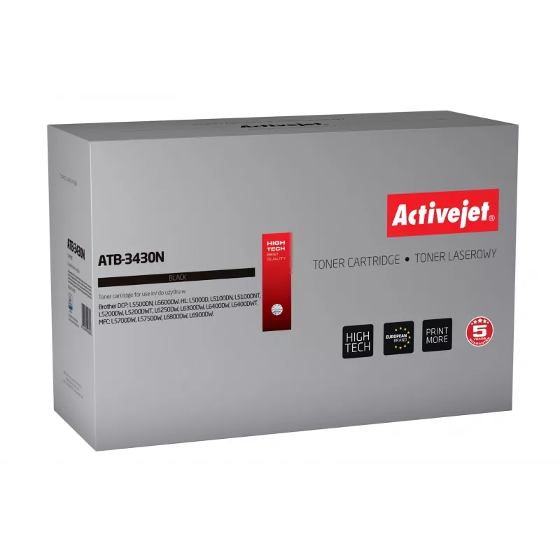 Activejet ATB-3430N toneris (pakaitalas Brother TN-3430; Supreme; 3000 puslapių; juoda)