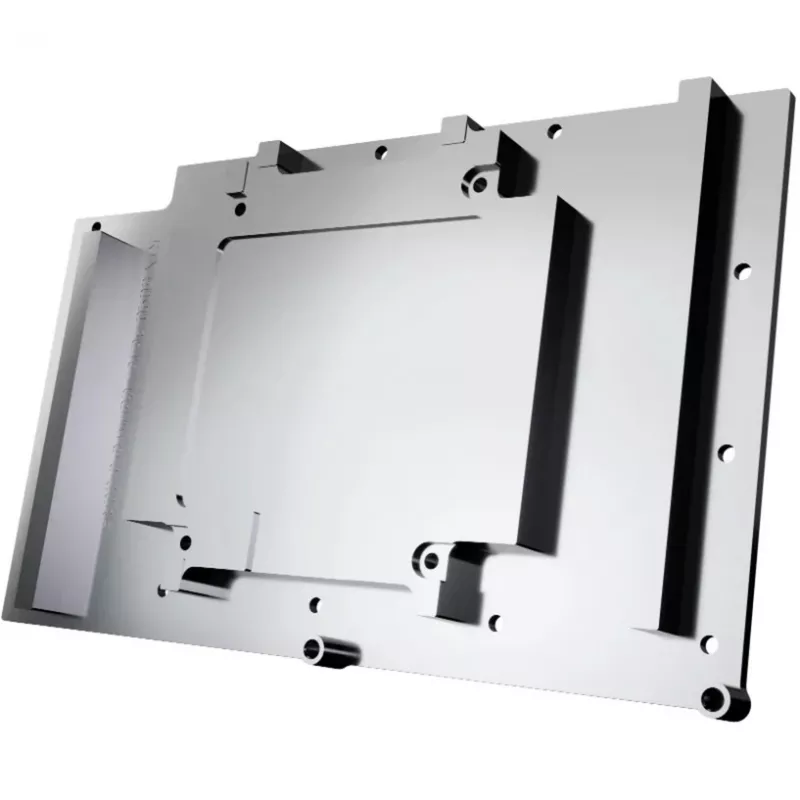 Galinė plokštė Alphacool 10259 Aliuminis Chromas Varis Juoda 153,3 mm