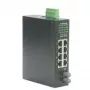 Tinklo komutatorius ROLINE Industrial Switch 7x RJ-45 1x ST nevaldomas, pilnas dvipusis režimas