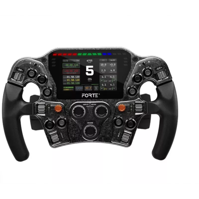 Asetek Forte Formula Pro Button Box 4.3 colio LCD aRGB - juoda (40-031-0031007)