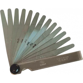 Tarpų matavimo juostelių rinkinys c.k tools T3527M 413 — 27 juostelių nerūdijančiojo plieno matuoklis